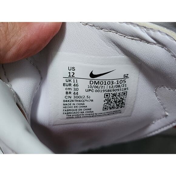 Nike Air Jordan ADG 4 Pure Platinum White Cement Golf Shoe Men's 12 DM0103-105 - Picture 4 of 11